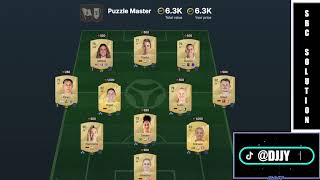 EAFC 25  League and Nation Hybrid  Puzzle Master  FC25 SBC Solution [upl. by Kung]