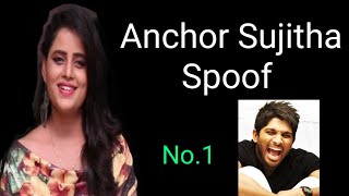 Anchor Sujitha Spoof  Video 1  Sujithas PowerOfWomenThat Is Sujitha [upl. by Girand410]