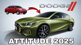 NUEVO DODGE ATTITUDE 2025 DA UN SALTO DE CATEGORÍA [upl. by Dallas]