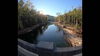 High bridge on Wilson Creek chiefsholsters wilsoncreek helene wnc wncstrong wncmountains [upl. by Langelo]