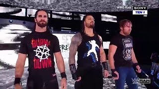 Shield Reunited RAW 2017  Roman Reigns  Seth Rollins  Dean Ambrose [upl. by Antoinette]