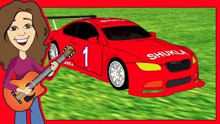 Vroom Goes the Red Race Car Childrens song  R Sounds  Patty Shukla [upl. by Ostraw]