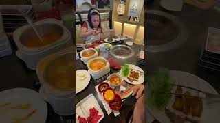 Mama Cantik Kuliner Shabu Shabu Yakiniku Terenak di Shabu Hachi  Hachi Grill All You Can Eat food [upl. by Sylvester864]