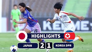 北朝鮮対日本  女子サッカーオリンピック予選  なでしこジャパン [upl. by Ondrea]