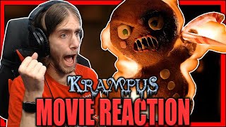 Krampus 2015 MOVIE REACTION First Time Watching [upl. by Albur]