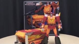 PART 1 Masterpiece RODIMUS PRIMEHOT ROD EmGos Transformers Reviews N Stuff [upl. by Uird]