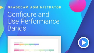 Customize Performance Bands in GradeCam [upl. by Ardnuahs]