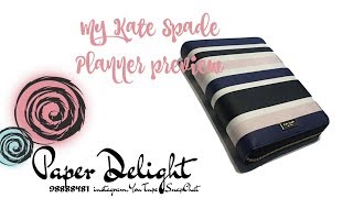 My Kate Spade Planner preview [upl. by Zeni]