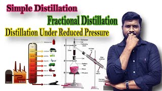 16Distillation  Fractional Distillation  Distillation Under Reduced Pressure  CBSE Class 11 [upl. by Aenat]