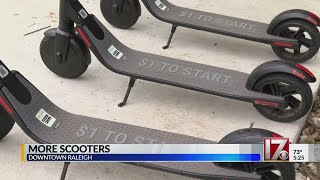 Lime scooters arrive in Raleigh [upl. by Giltzow]