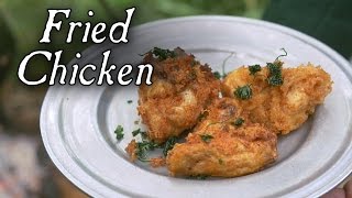 Fried Chicken In The 18th Century 300 Year Old Recipe [upl. by Odlawso32]