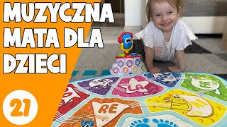 MATA GRAJĄCA dla dzieci  Muzyczna mata do tańczenia 1  Idealna Mama [upl. by Acinimod404]