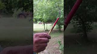 Shooting primitive phragmites arrows Smash up lol [upl. by Renraw392]