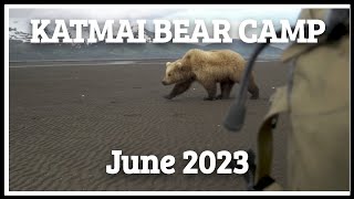 Katmai Bear Camp  June 2023 [upl. by Emma]