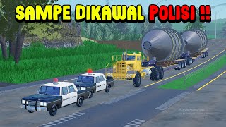 Bawa Muatan Super Extreme Di Kawal Polisi   Roblox Indonesia [upl. by Ronna764]