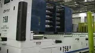 Unit Load AGV  Warehouse Automation by Egemin Automation Inc [upl. by Ioyal]