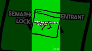 Semaphore amp Reentrant Lock in java programming trending shorts threads beginners interview [upl. by Damon]