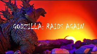 GODZILLA RAIDS AGAIN MINUS ONE STOP MOTION [upl. by Macdonald900]