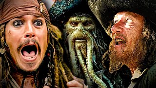 We Binged EVERY Pirates of the Caribbean MovieDressed as Pirates [upl. by Nnyladnarb]