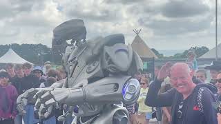 Titan the Robot at Royal Cornwall Show 2024 [upl. by Verras]