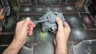 WHMS How To Magnetize Castigator Tank Turret Sisters of Battle Adepta Sororitas warhammer 40k SOB [upl. by Zebaj537]