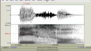 Measuring vowel formants [upl. by Sjoberg51]