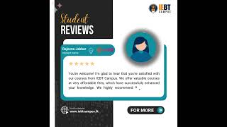 IEBT Campus Student Feedback  Spoken English Course studentfeedback [upl. by Aiet]