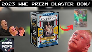 GREEN PULSAR 25 2023 WWE Prizm Blaster Box Review [upl. by Zollie]