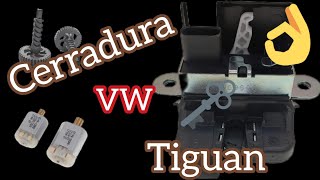 Cambio de chapa o cerradura trasera de vw tiguan [upl. by Naivaf]