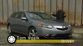 2011 Acura TSX Sport Wagon HD Video Review [upl. by Redienhcs]