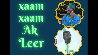 🔴 DIRECT  AL ILMOU WA NOUR XAAM XAAM AK LEER AVEC OUSTAZ GAMOU LAYE MAKHTAR [upl. by Eihtur]