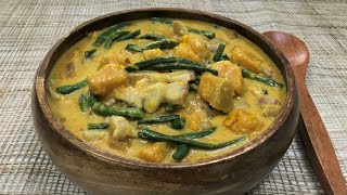 Ginataang Kalabasa with Pork and Sitaw [upl. by Rodger]