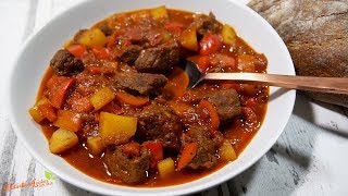 Gulasch Suppe  Rezept und Anleitung  Natürlich Lecker [upl. by Livvi]