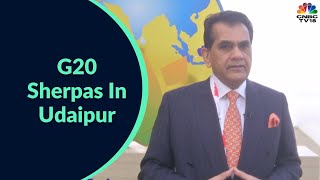 Indias G20 Sherpa Amitabh Kant Speaks On The Agenda For 1st G20 Sherpas Meeting  Digital [upl. by Nylekoorb843]