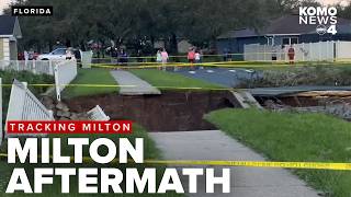 Tracking Hurricane Milton  Scenes and aftermath from the massive storm that hammered Florida [upl. by Ahsyle]