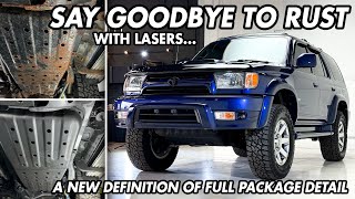 Ultimate 4Runner Detailing Laser Cleaning Rust Removal Dry Ice Cleaning PPF amp More [upl. by Enelear977]