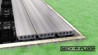 DeckAFloor Step by Step Installation [upl. by Enyehc5]