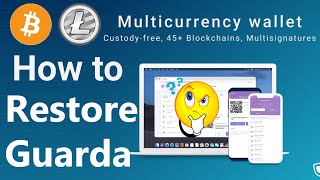 How To Restore Multi Cryptocurrency Guarda Wallet  Crypto Wallet [upl. by Aphra695]