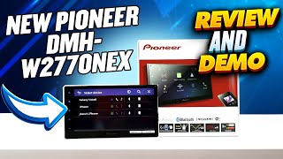 Pioneer DMHW2770NEX DMHW2700NEX wwireless Apple CarPlay amp android auto review demo amp unboxing [upl. by Lubeck]