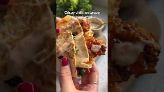 Crispy Chilli Heatwave Folded Wrap Recipe [upl. by Flore14]