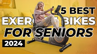 Top 6 Best Exercise Bikes for Seniors In 2024 [upl. by Donella]