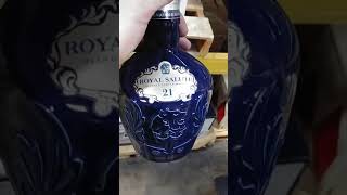 Chivas Regal Royal Salute 21 Year Old Blended Scotch Whisky unboxing review [upl. by Oruntha221]