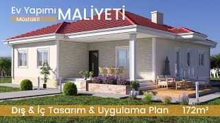 2021 Yeni Tasarımı İle Müstakil Ev Maliyeti Kendin Yap [upl. by Laverna]