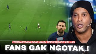 quotPSG Kena Tampar Ucapan Sang Legendaquot Pembelaan Ronaldinho Melihat Messi Kembali Di Boo Fans PSG [upl. by Tomchay270]