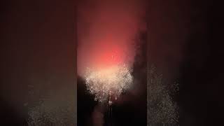 Cultus Lake Firework canada chilliwack winter christmas viralvideo trending [upl. by Nastassia]