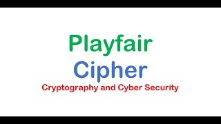 Polyalphabetic Cipher Playfair Cipher with Example in Bangla [upl. by Ahseenak357]