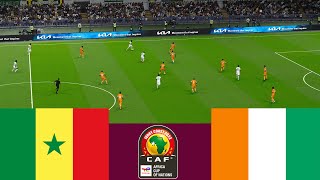 Senegal vs Cote dIvore Penalty Highlights  Video game simulation PES 2021 [upl. by Regen]