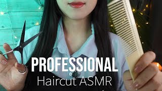 ASMR Professional Fast Haircut amp Hair Styling ✂ No Talking Personal Attention [upl. by Auof11]