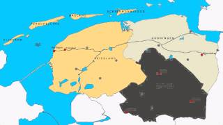 Topografie Groningen Friesland en Drenthe [upl. by Hoeve]