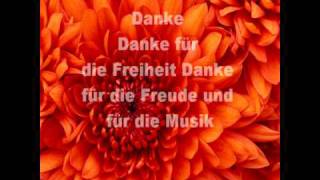 Danke andrea adams frey mit Songtext [upl. by Furlong355]